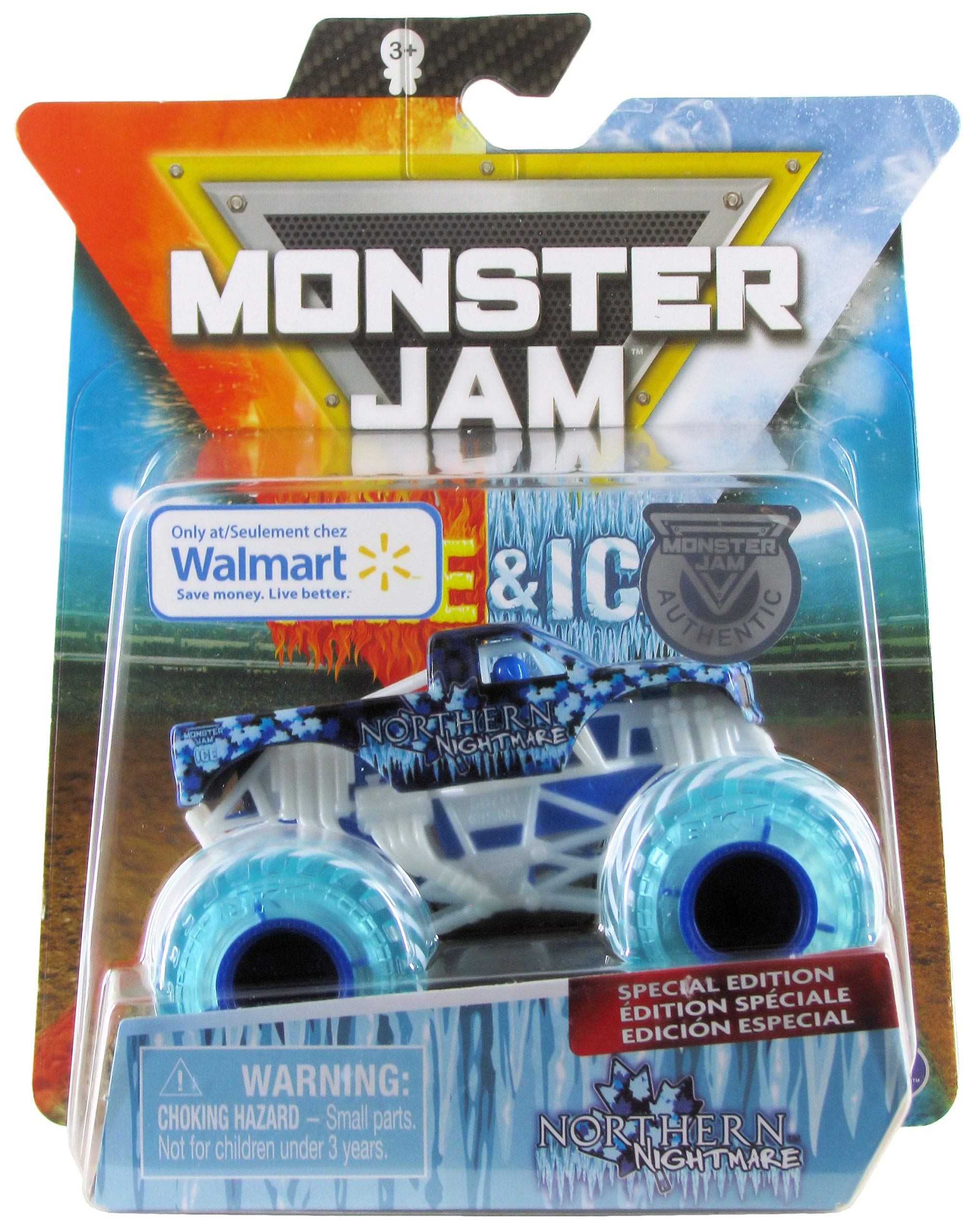 Amazon.com: Monster Jam, Fire & Ice Northern Nightmare Monster